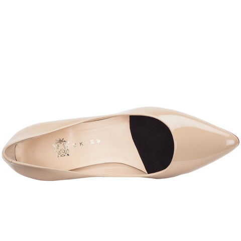 Ari Sandy Beige Patent